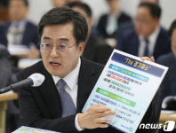 양평고속도 백지화·공흥지구·김혜경 법카 맴돈 경기도 국감(종합)