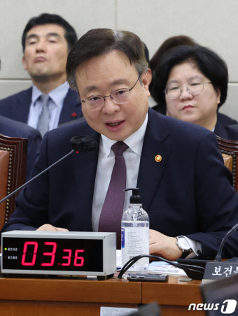 [국감]답변하는 조규홍 장관