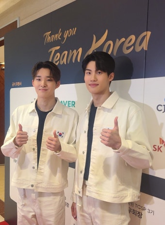 '수영 듀오' 황선우‧김우민의 2024년 공동 목표 