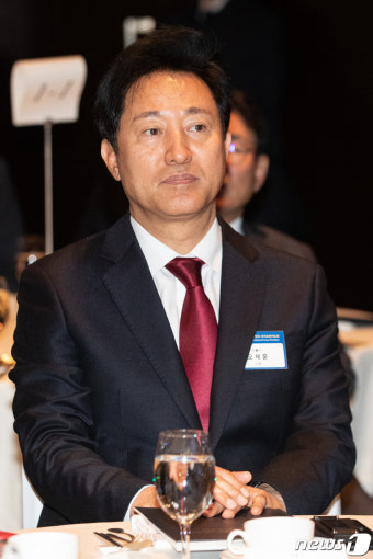 국가조찬기도회 참석한 오세훈 서울시장