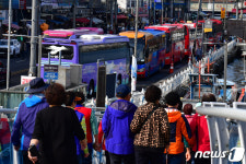 포항 죽도어시장 찾아온 관광객