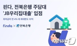 전북은행, JB 우리집대출 판매…최저금리 연 4%대, 한도 10억원