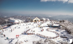 겨울 스키가 온다 24일 평창 휘닉스 스노우파크 개장