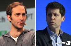 [포토] 에밋 시어와 샘 올트먼