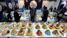 형형색색 베이커리쇼 작품들