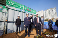 권남주 사장, 나라키움 대전통합청사 공사 현장 특별 안전점검