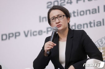 [포토] 연설하는 샤오메이친 대만 부총통 후보