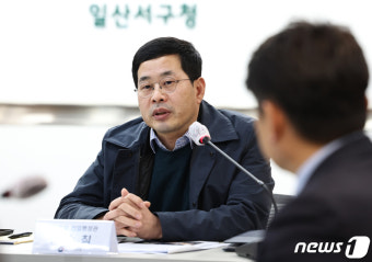 집단고충 민원 회의 참석한 장순칠 대통령실 선임행정관