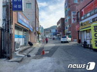 양산시, 중앙동행정복지센터 일대 전선 지중화사업 완료