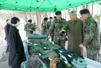 병무청장, 육군 51사단 현역병 입영 현장 찾아 격려