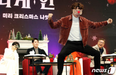 진선규, 루돌프로 변신한 능파