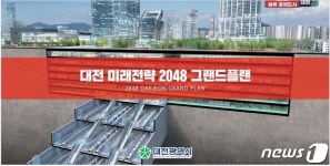 대전역 지하도시 개발한다…‘미래전략 2048그랜드플랜’ 마련