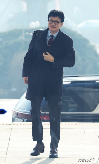 국회 출근하는 한동훈 비대위원장