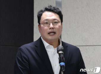 발언 하는 천하람 개혁신당 창당준비위원장