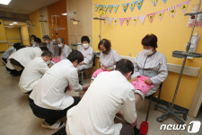 대구 곽병원, 새해맞이 섬김의 세족식