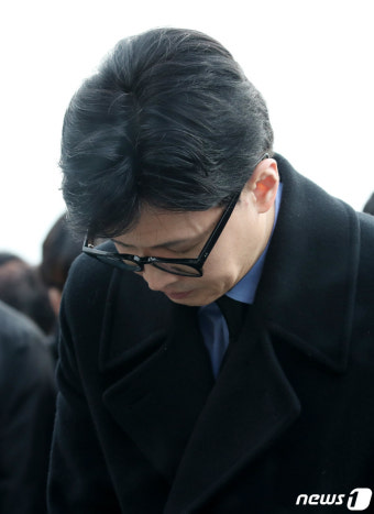 대전현충원 참배하는 한동훈 위원장