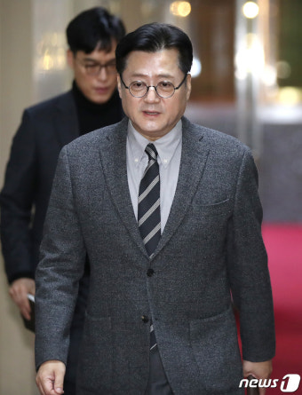홍익표, 이태원 특별법 논의 위한 원내대표 회동 참석