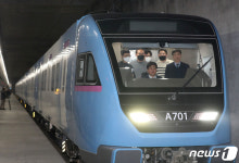 시운전하는 GTX-A 열차