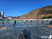 축구장 26개 크기 화천산천어축제 낚시터…잘 잡는 비법은?