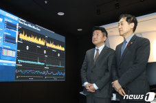 금융결제원 분당센터 찾은 유의동 정책위의장