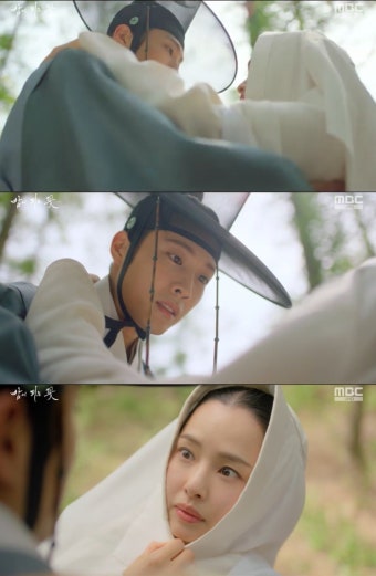 '밤피꽃' 이하늬, 이종원 품에 안겨 재회 
