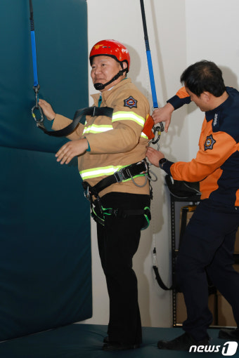 이상민 장관, 안전체험교육