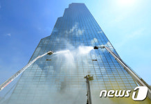 서귀인명-55 | 코엑스 트레이드타워 55층서 불…인명 피해 없이 진화(종합)