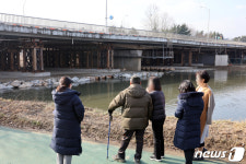 보강공사 완료한 성남 수내교…임시 통행재개