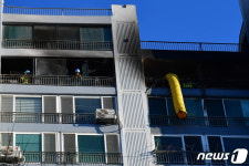 포항 용흥동 아파트 화재, 주민 1명 사망