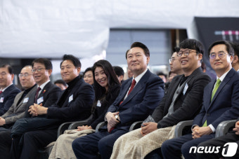 GTX C노선 착공 기념식 찾은 윤 대통령