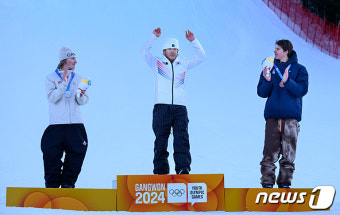 ‘스노보드 신동’ 이채운 슬로프스타일서 첫 금… 시상대 맨 위로!