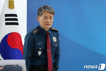 지휘부 회의 참석하는 조지호 서울경찰청장