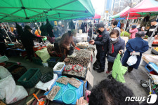 설 대목장 맞은 송정5일장