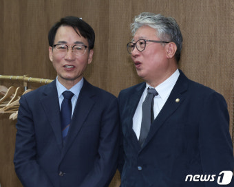 대화하는 조응천·이원욱