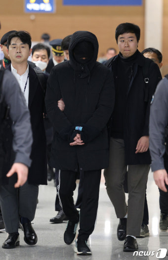 송환되는 한창준 테라폼랩스 대표