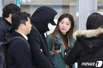 고개 숙인 한창준 테라폼랩스 대표 '국내 송환'