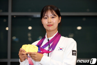 항저우 AG 양궁 3관왕 임시현, 대한체육회 체육대상 수상