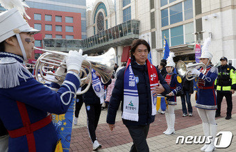 [화보]울산현대 K리그 2연패 축하 카퍼레이드…