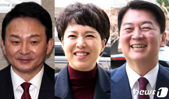 공천 신청자 면접 심사 참석한 원희룡·김은혜· 안철수·