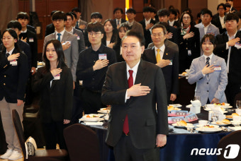 윤석열 대통령 미래 과학자와 함께