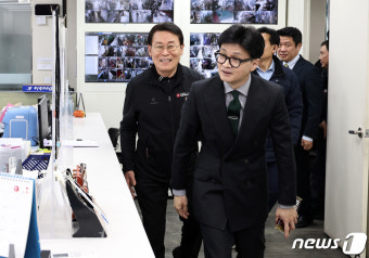 한동훈, 의정부 제일시장 방문