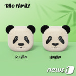 갤럭시 버즈와 쌍둥바오의 만남