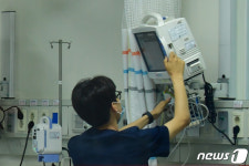 민간인 진료 대비하는 해군포항병원