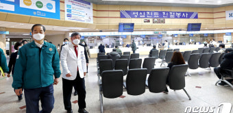전공의 집단행동, 경찰병원 찾아 현장점검 마친 한덕수 총리
