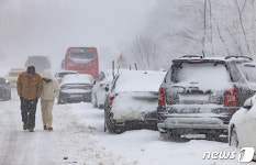 강원 고성 평지에 대설경보 발효
