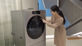 LG 일체형 세탁건조기 구경하세요…백화점 등 체험코너 운영