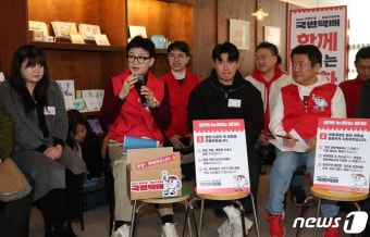 한동훈 비대위원장, 원주서 공약 발표