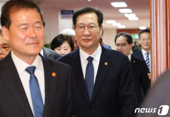 국무회의 참석하는 박성재 법무장관