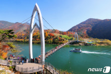 산막이옛길 품은 괴산호 유람선 3월1일 운항 재개