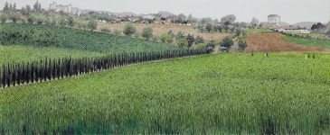 갤러리에 먼저 찾아온 봄…청작화랑, 오용길 화백 개인전